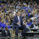 Illustration for article titled Eight Photos Of Coach K Sitting On A Lil Stool